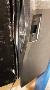 Damage to your change machine lock down area without Changer Armer