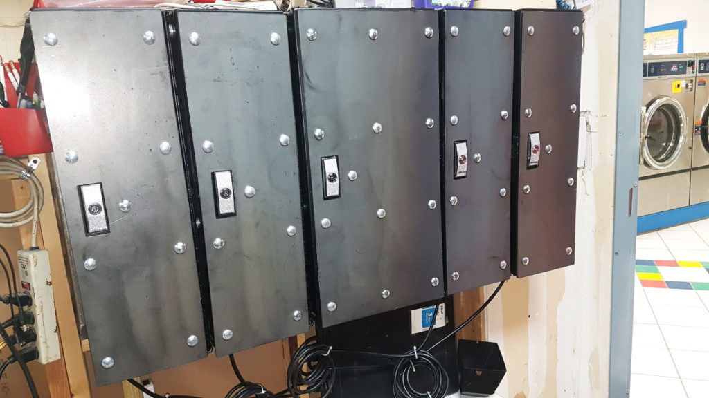 Multiple Changer Armer plates installed with doors locked